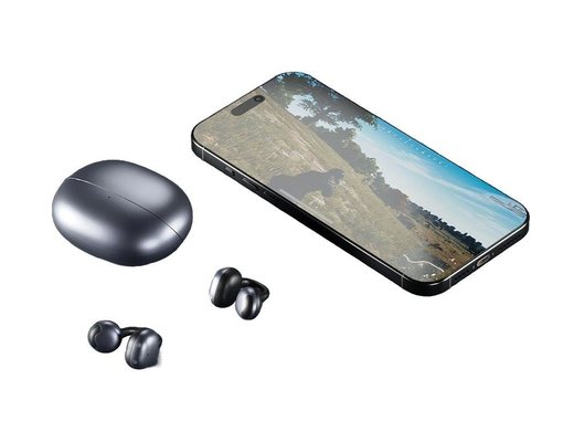 Гарнитуры TWS стерео OLMIO TWE-030 AirClip Черные